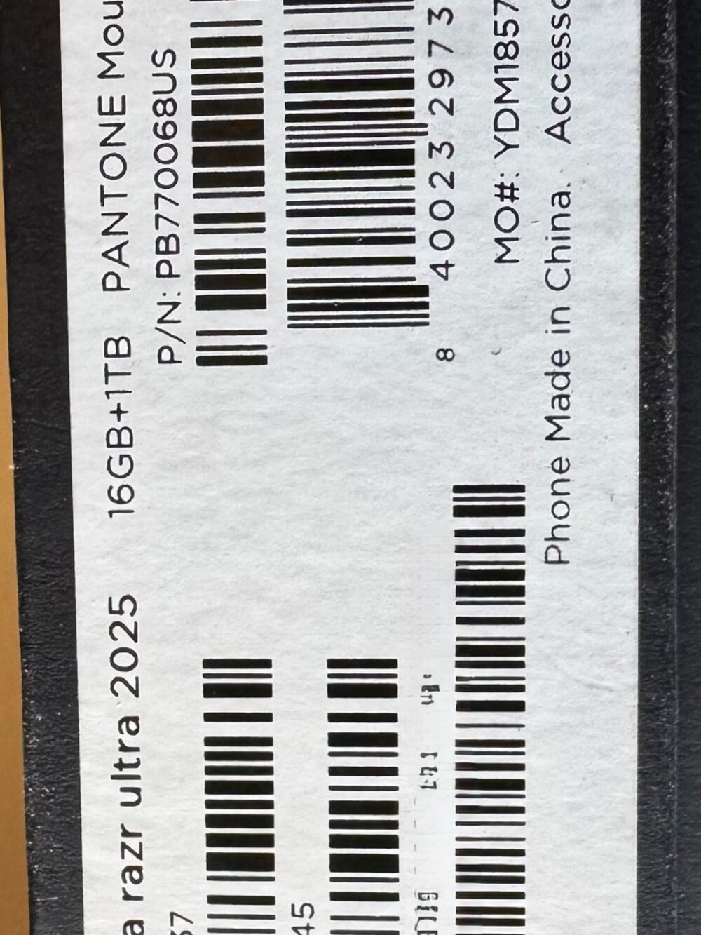 motorola razr ultra PANTONE Mountain Trail 1TB UNLOCKED 2025 - Picture 13 of 13